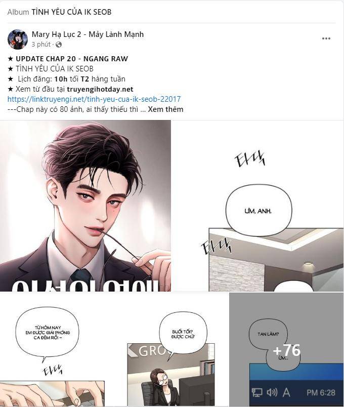 Tình Yêu Của Ik Seob Chap 20.1 - Next Chap 21.1