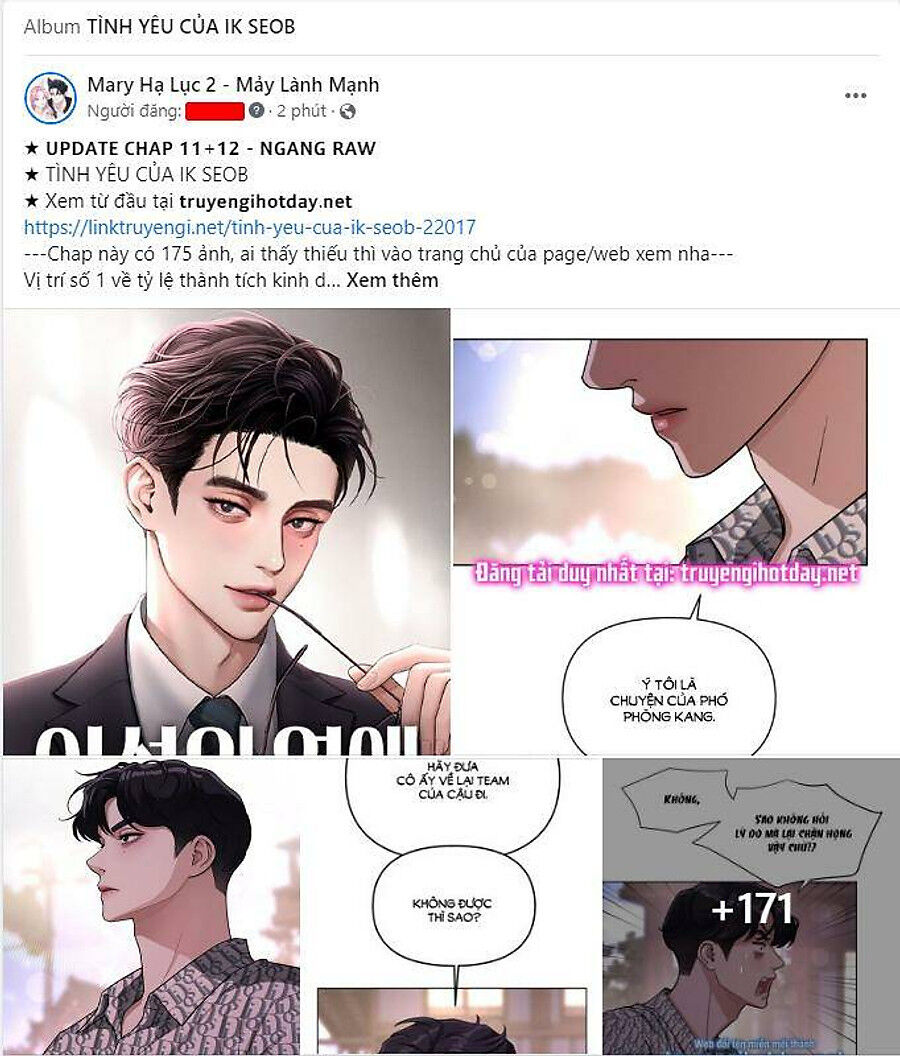 Tình Yêu Của Ik Seob Chap 22 - Next Chap 23