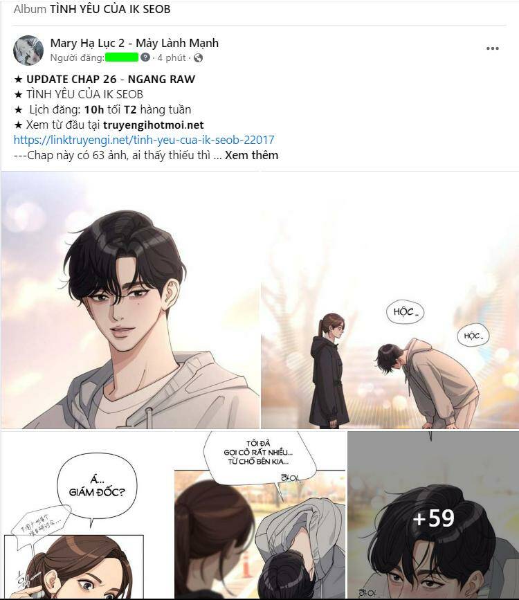 Tình Yêu Của Ik Seob Chap 26.1 - Next Chap 27.1