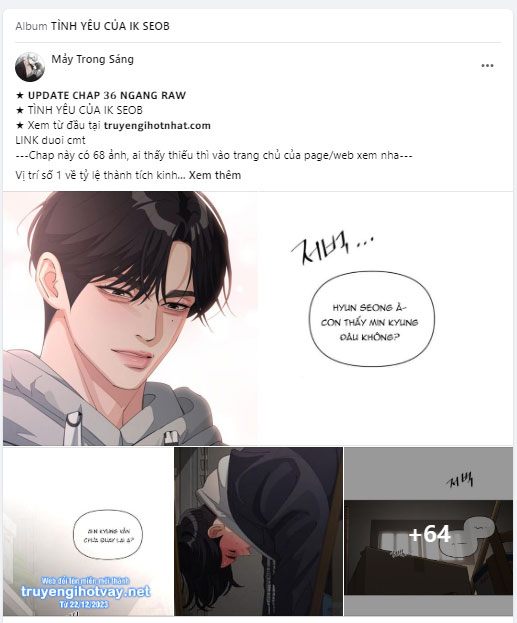 Tình Yêu Của Ik Seob Chap 36.1 - Next Chap 37.1