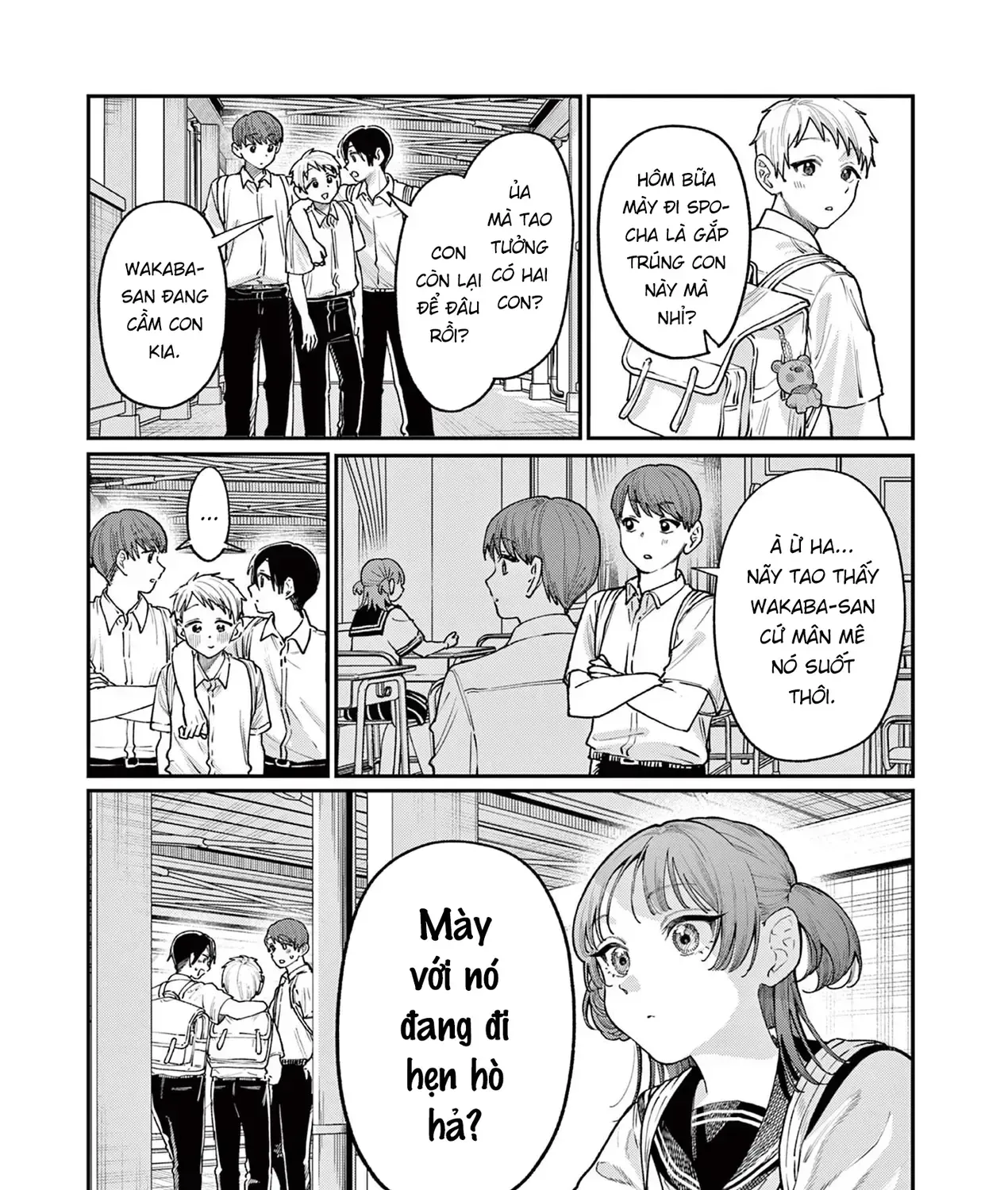 Tình Yêu Màu Lam Nhà Wakaba Chap 25 - Next Chap 26