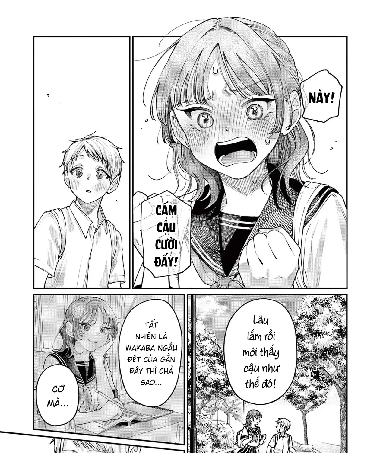 Tình Yêu Màu Lam Nhà Wakaba Chap 28 - Next Chap 29