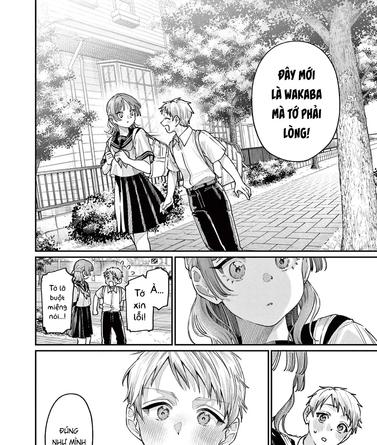 Tình Yêu Màu Lam Nhà Wakaba Chap 28 - Next Chap 29