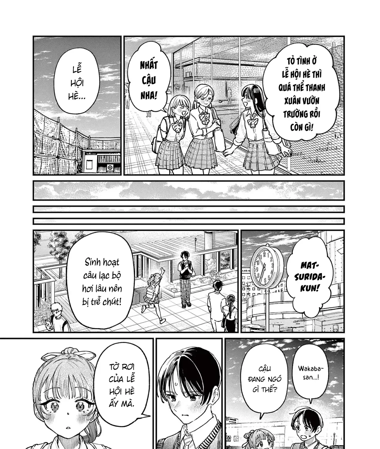 Tình Yêu Màu Lam Nhà Wakaba Chap 31 - Next Chap 32