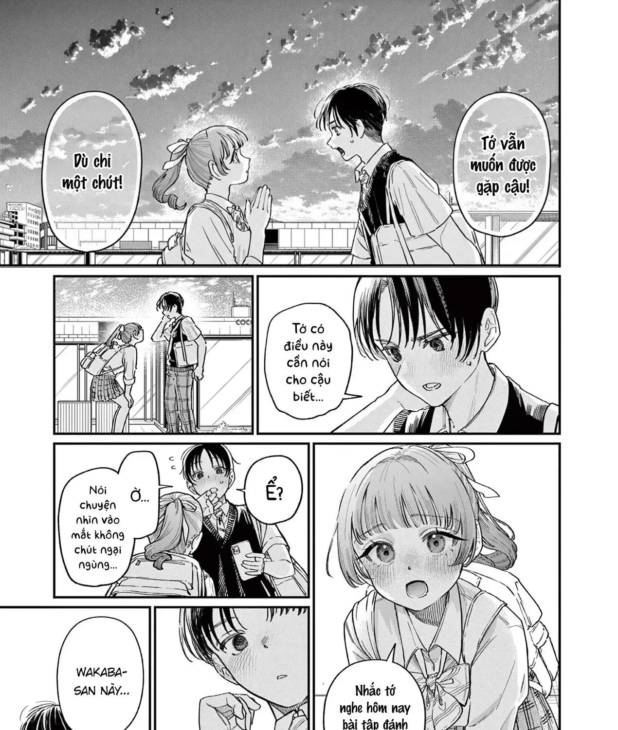 Tình Yêu Màu Lam Nhà Wakaba Chap 31 - Next Chap 32