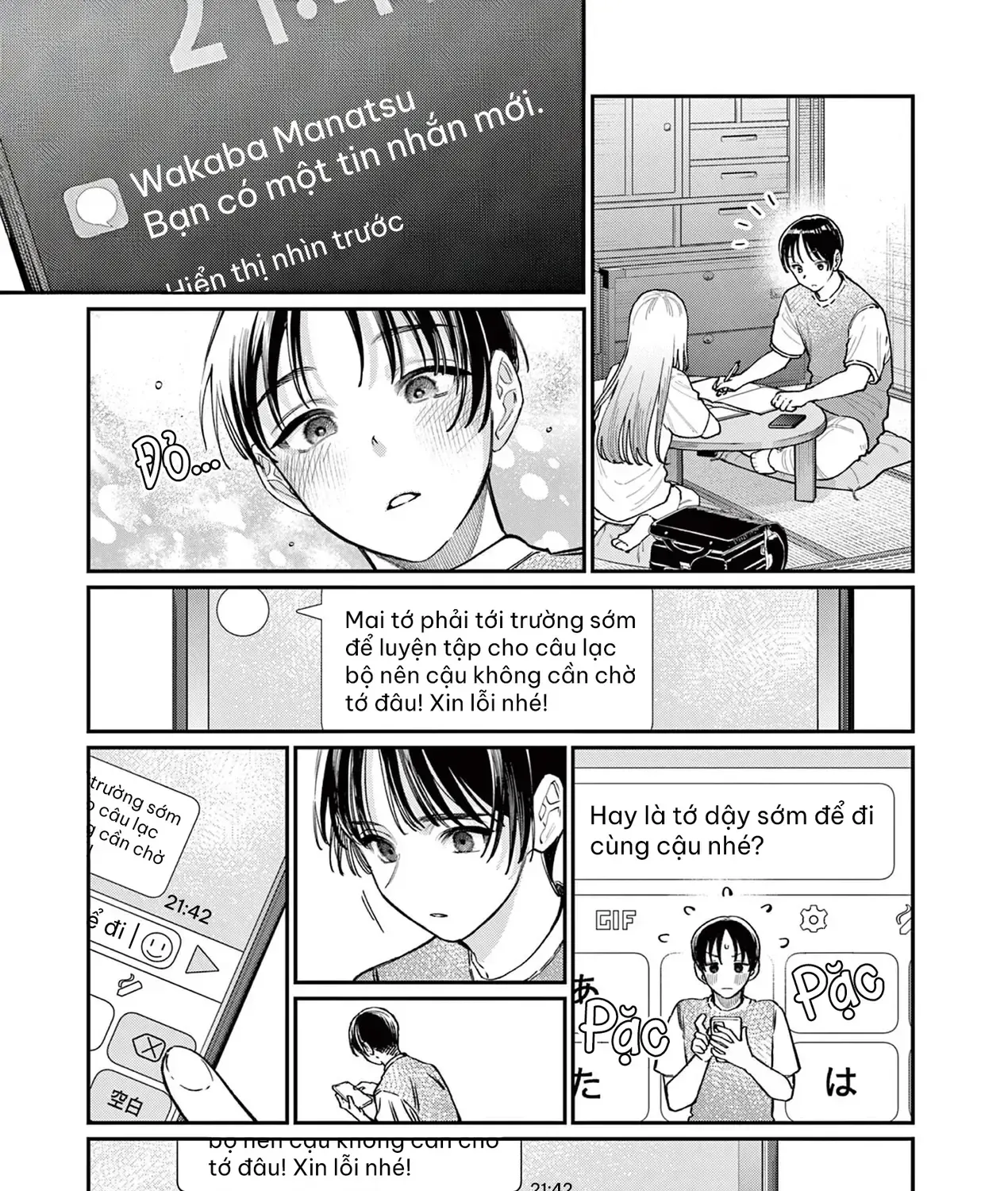 Tình Yêu Màu Lam Nhà Wakaba Chap 32 - Next Chap 33