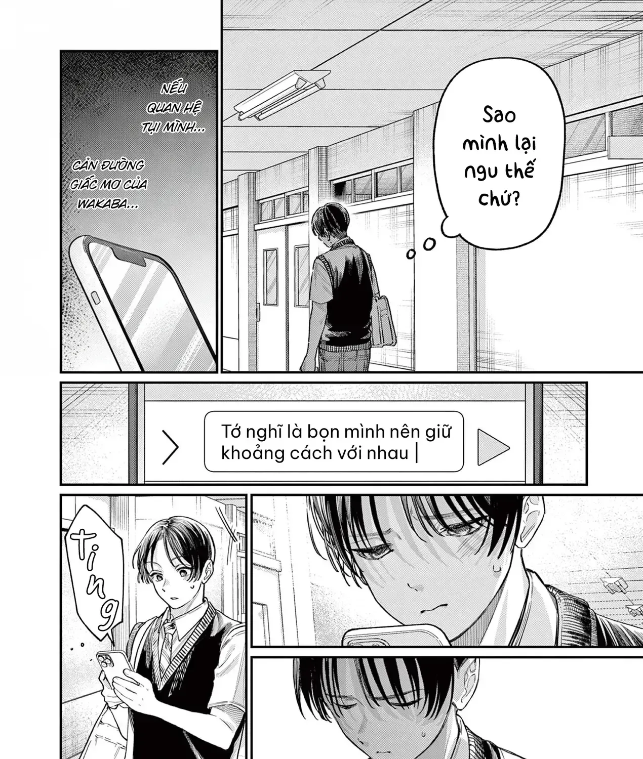 Tình Yêu Màu Lam Nhà Wakaba Chap 32 - Next Chap 33