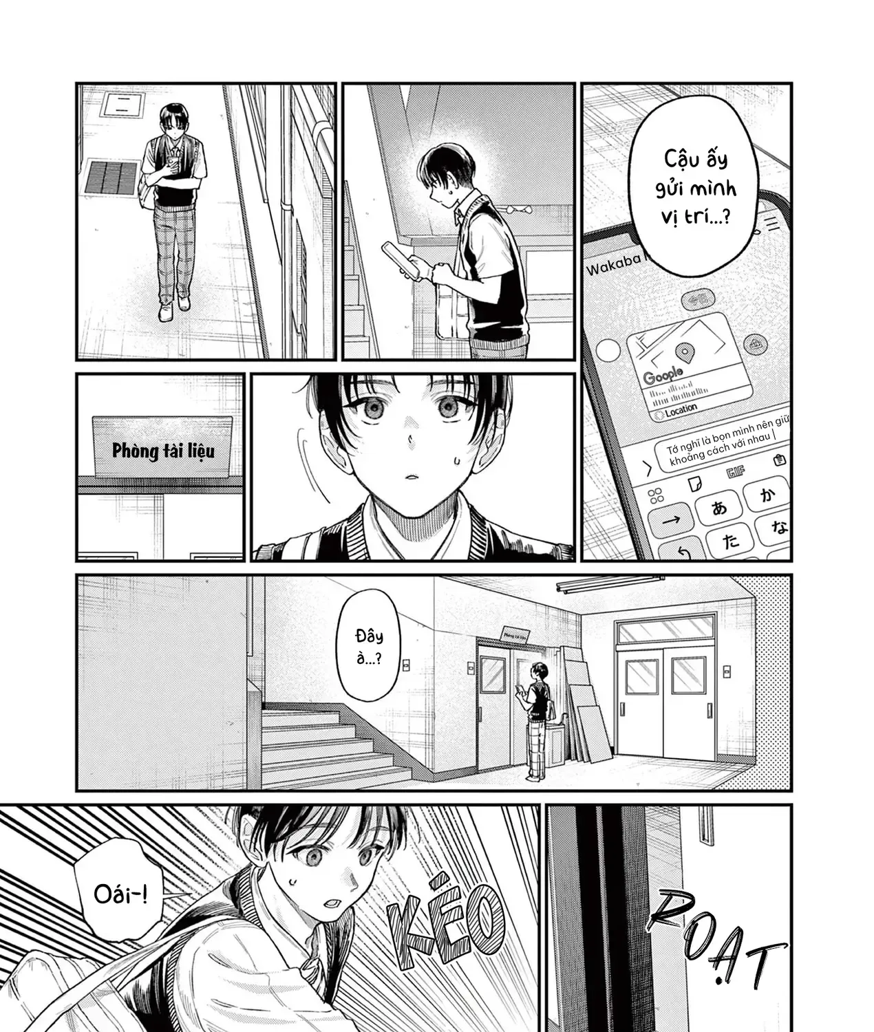 Tình Yêu Màu Lam Nhà Wakaba Chap 32 - Next Chap 33