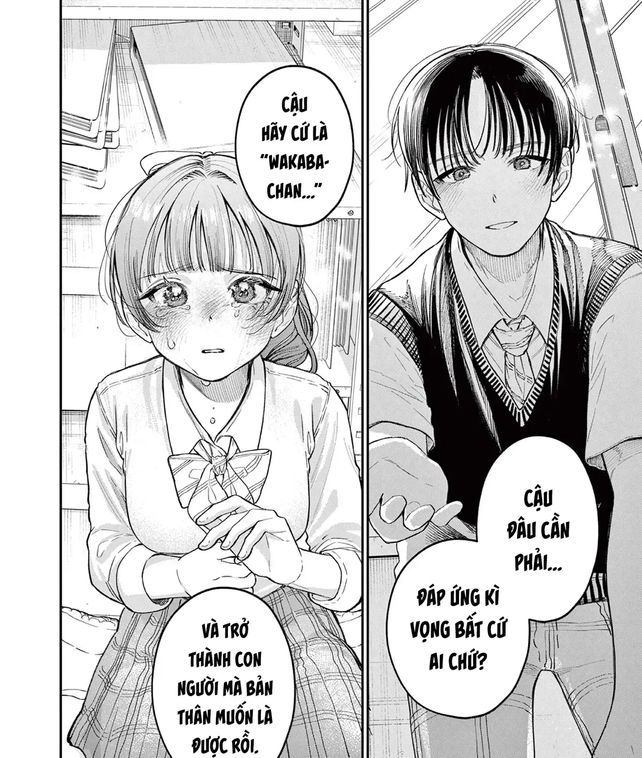 Tình Yêu Màu Lam Nhà Wakaba Chap 33 - Next Chap 34
