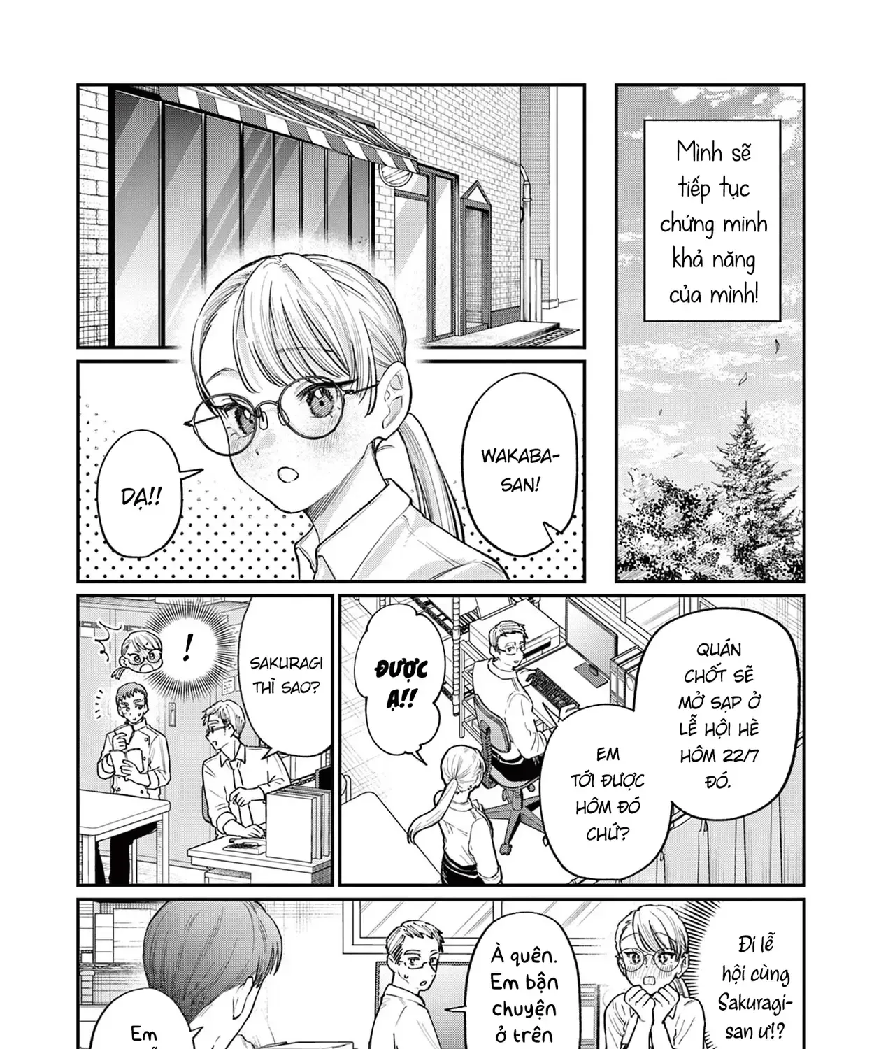 Tình Yêu Màu Lam Nhà Wakaba Chap 33 - Next Chap 34