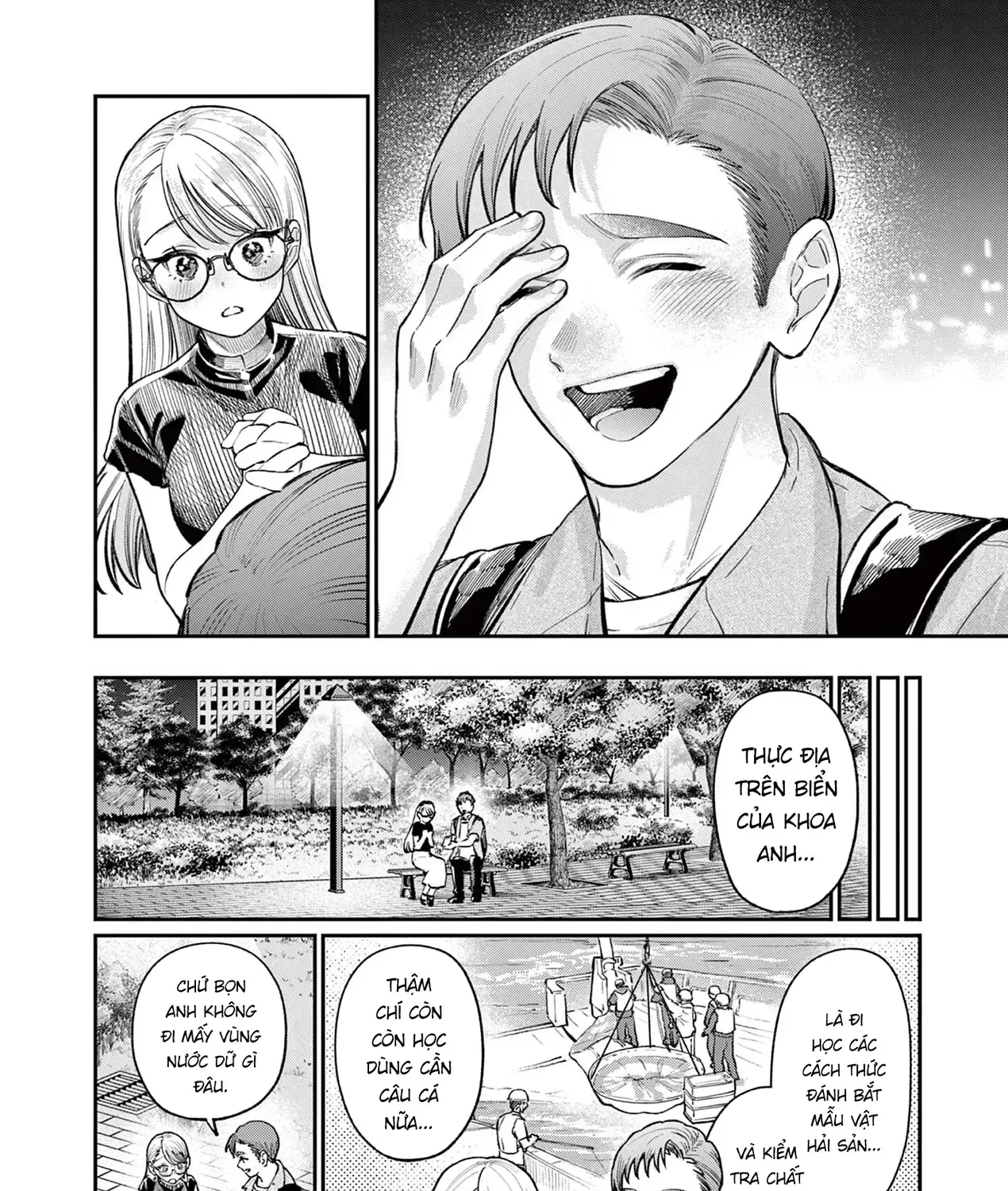 Tình Yêu Màu Lam Nhà Wakaba Chap 34 - Next Chap 35