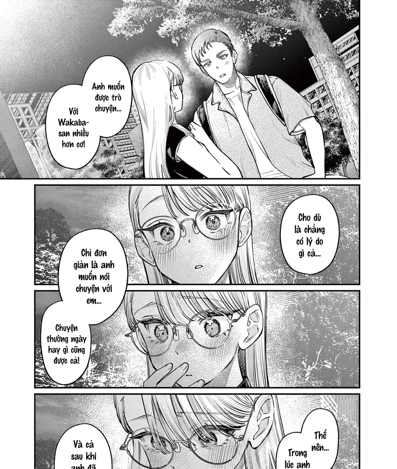Tình Yêu Màu Lam Nhà Wakaba Chap 34 - Next Chap 35