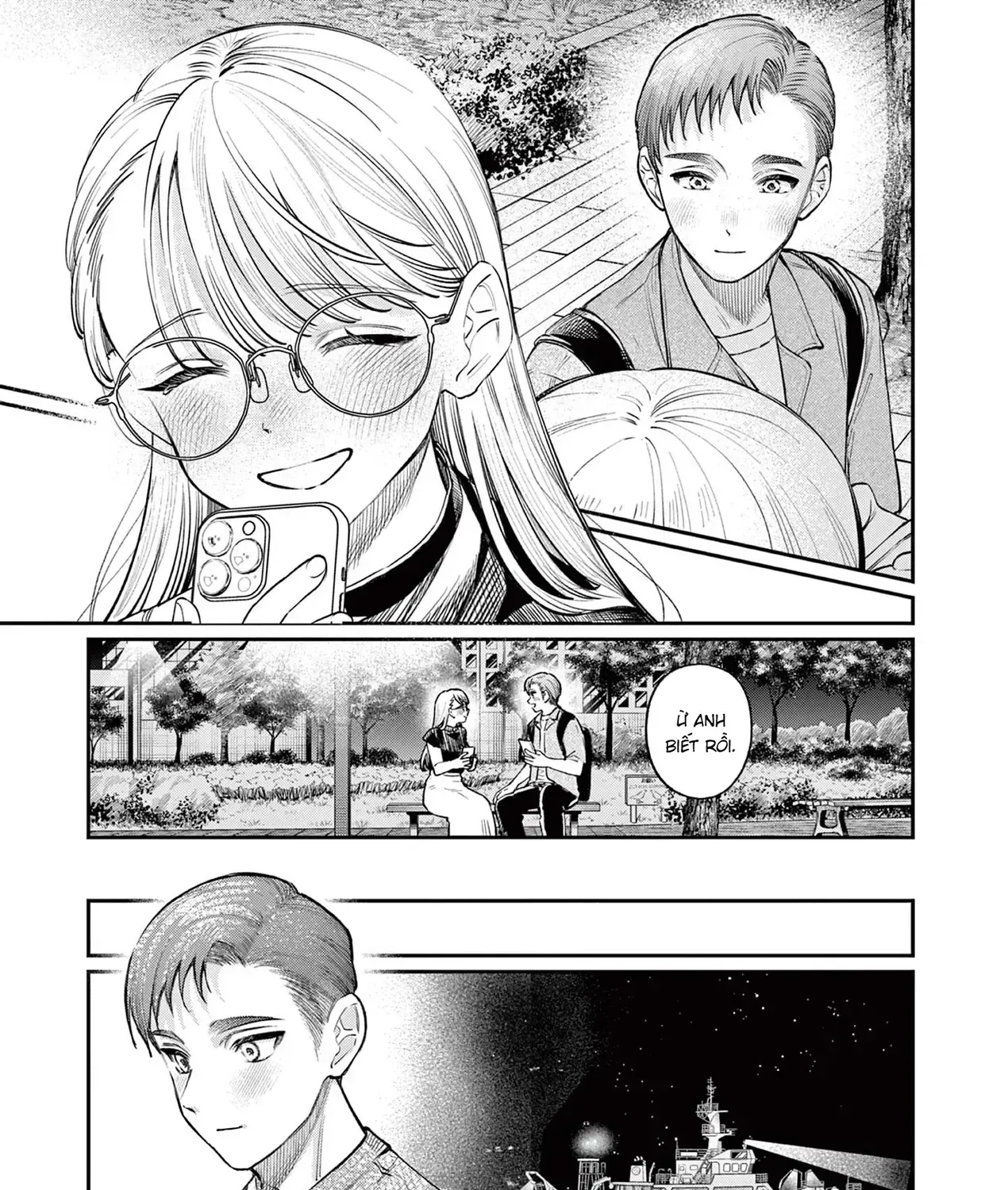 Tình Yêu Màu Lam Nhà Wakaba Chap 34 - Next Chap 35