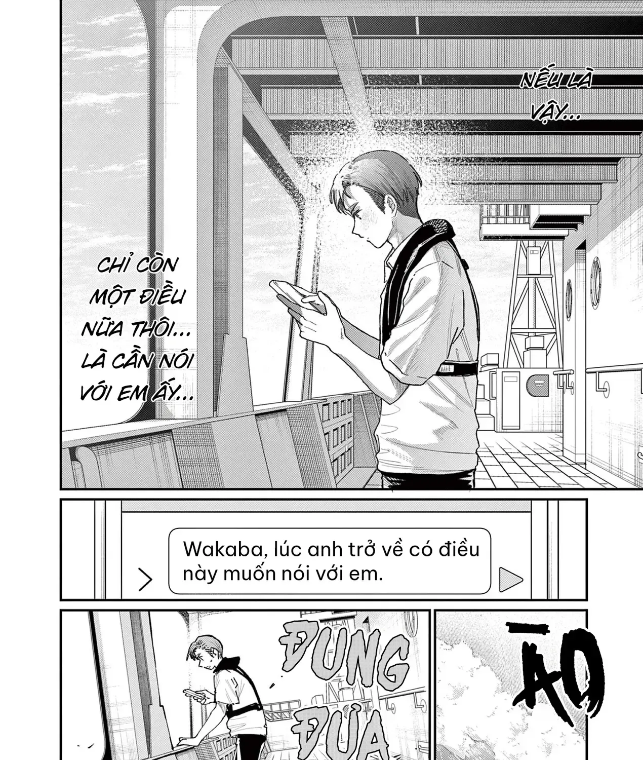 Tình Yêu Màu Lam Nhà Wakaba Chap 35 - Next Chap 36