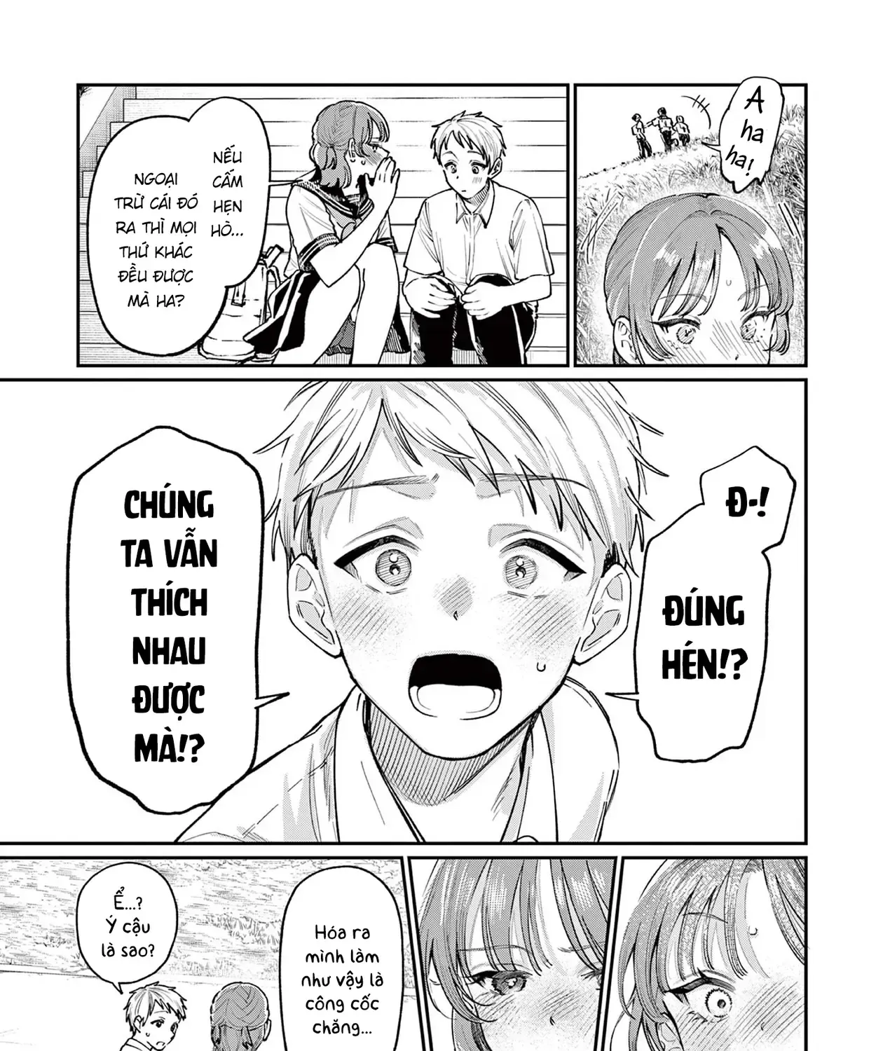 Tình Yêu Màu Lam Nhà Wakaba Chap 36 - Next Chap 37