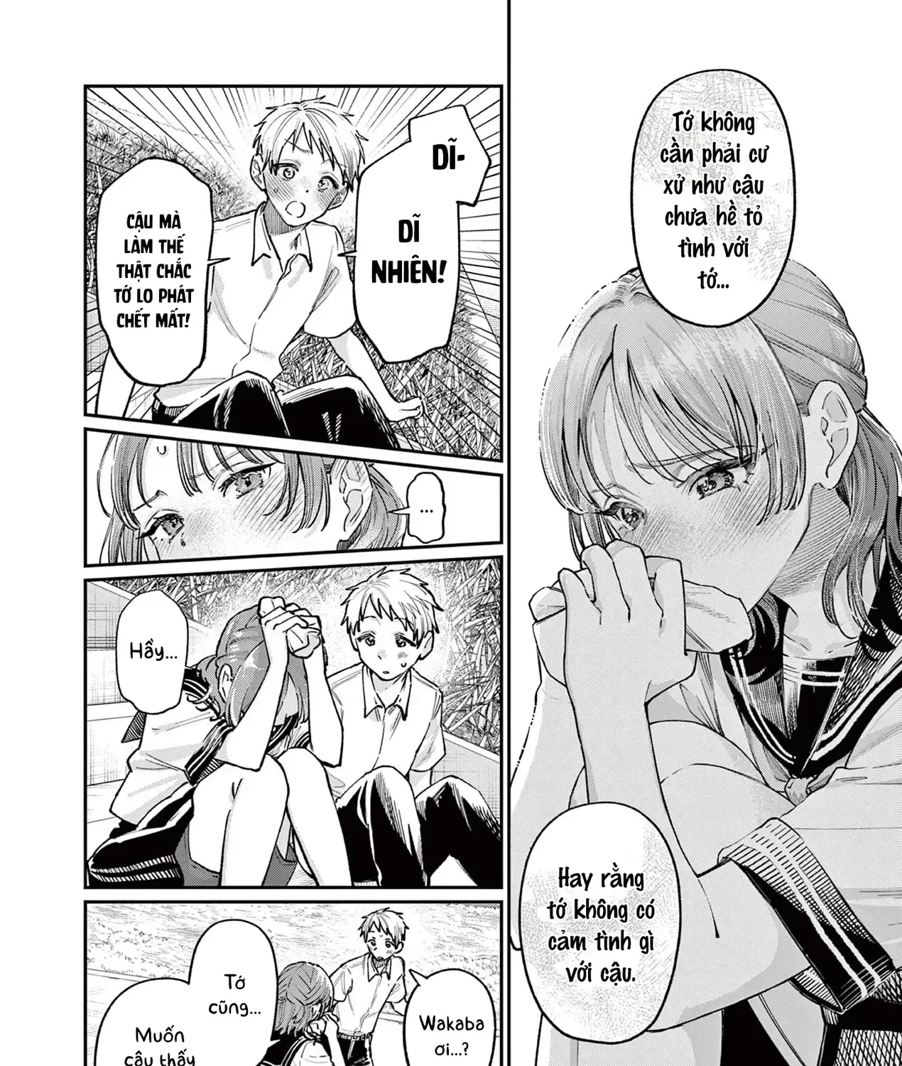 Tình Yêu Màu Lam Nhà Wakaba Chap 36 - Next Chap 37