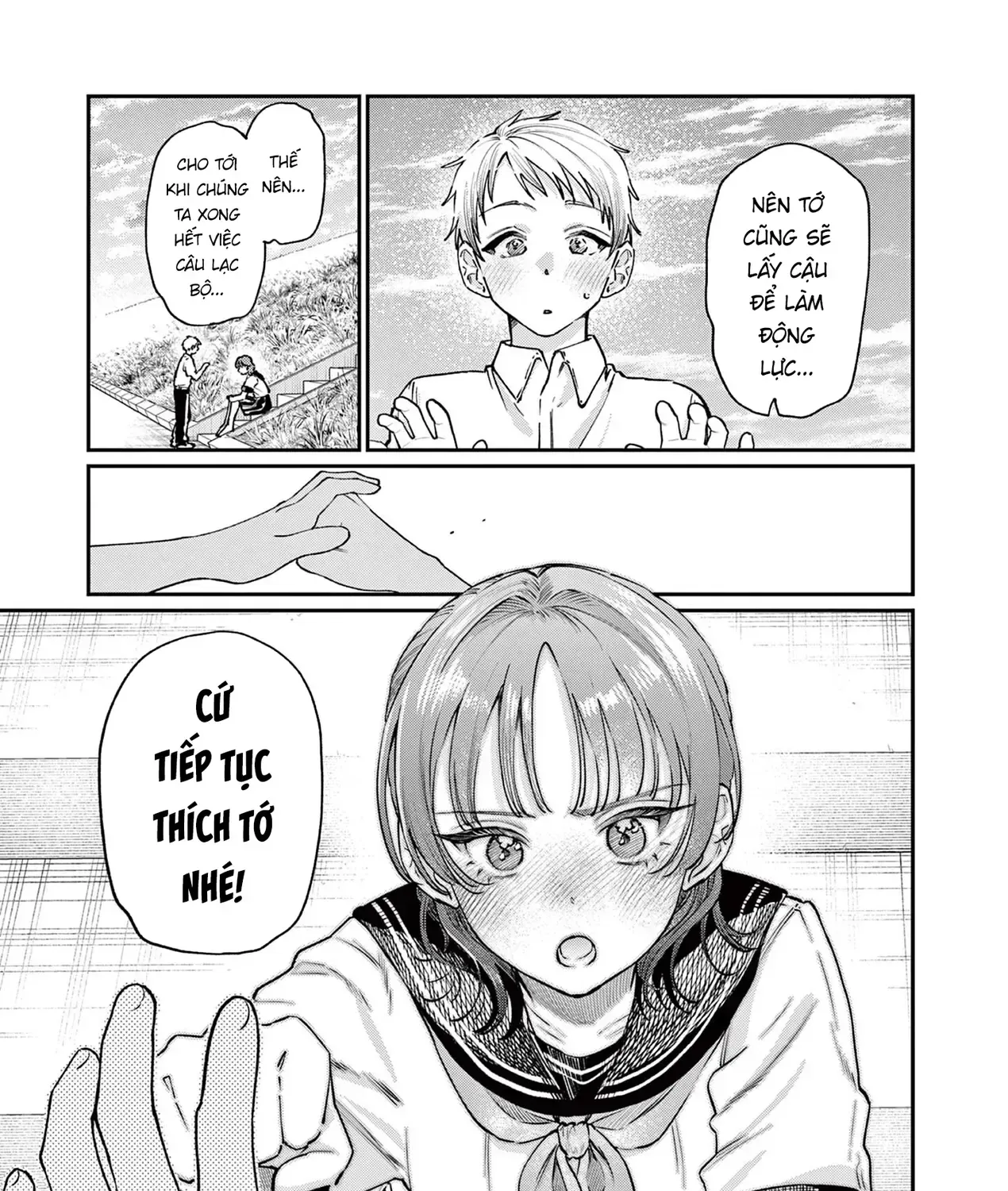 Tình Yêu Màu Lam Nhà Wakaba Chap 36 - Next Chap 37