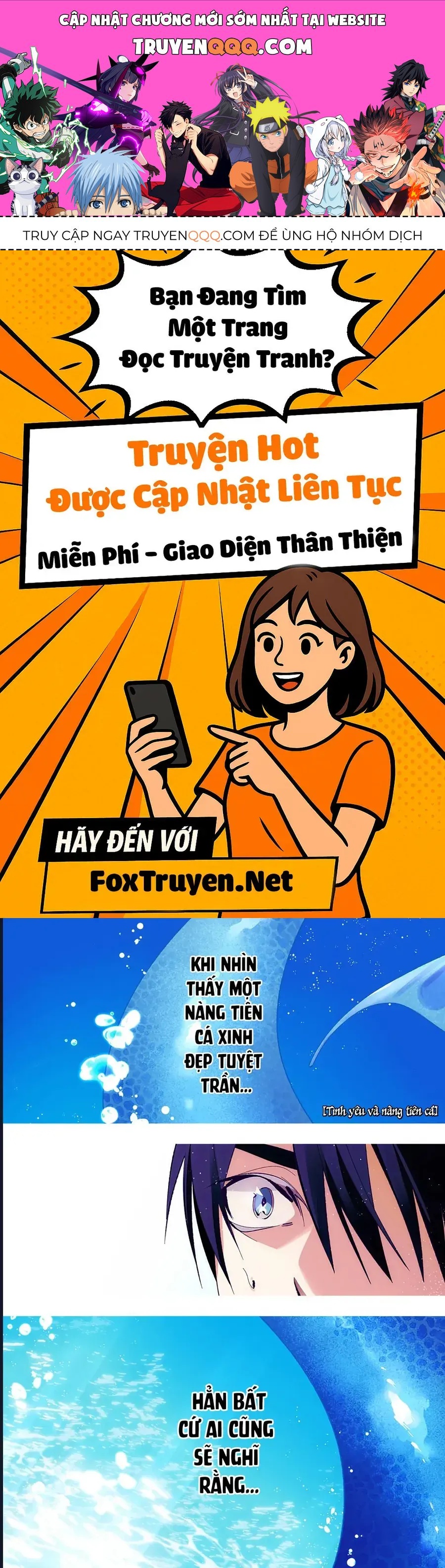 Tình Yêu Và Nàng Tiên Cá Chap 1 - Next Chap 2