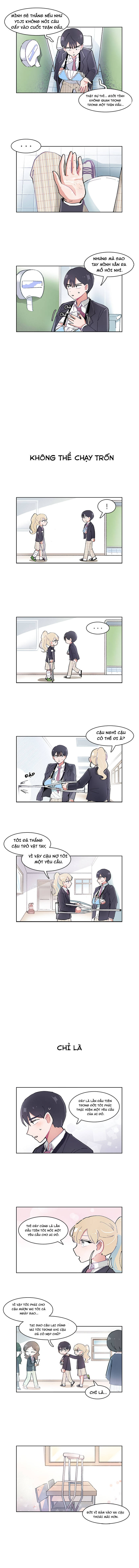Tớ Chỉ Muốn Đánh Bại Cậu Chap 11 - Next Chap 12