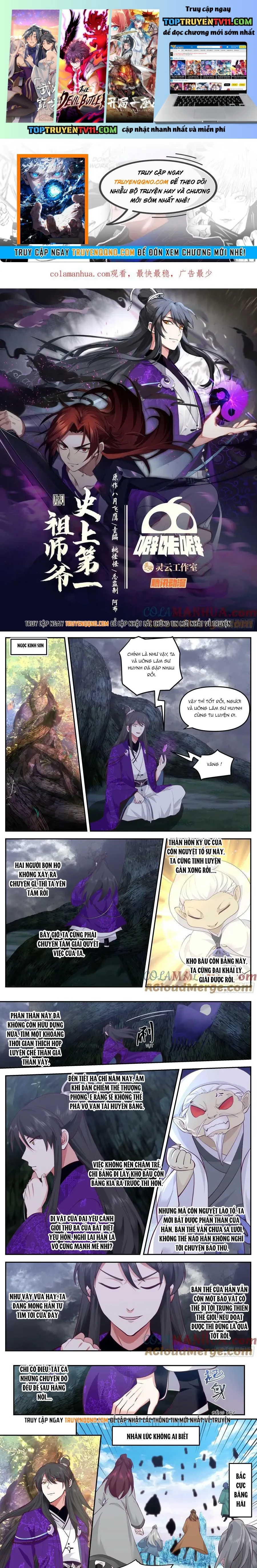 Tổ Sư Gia Đứng Đầu Lịch Sử Chap 335 - Next Chap 336