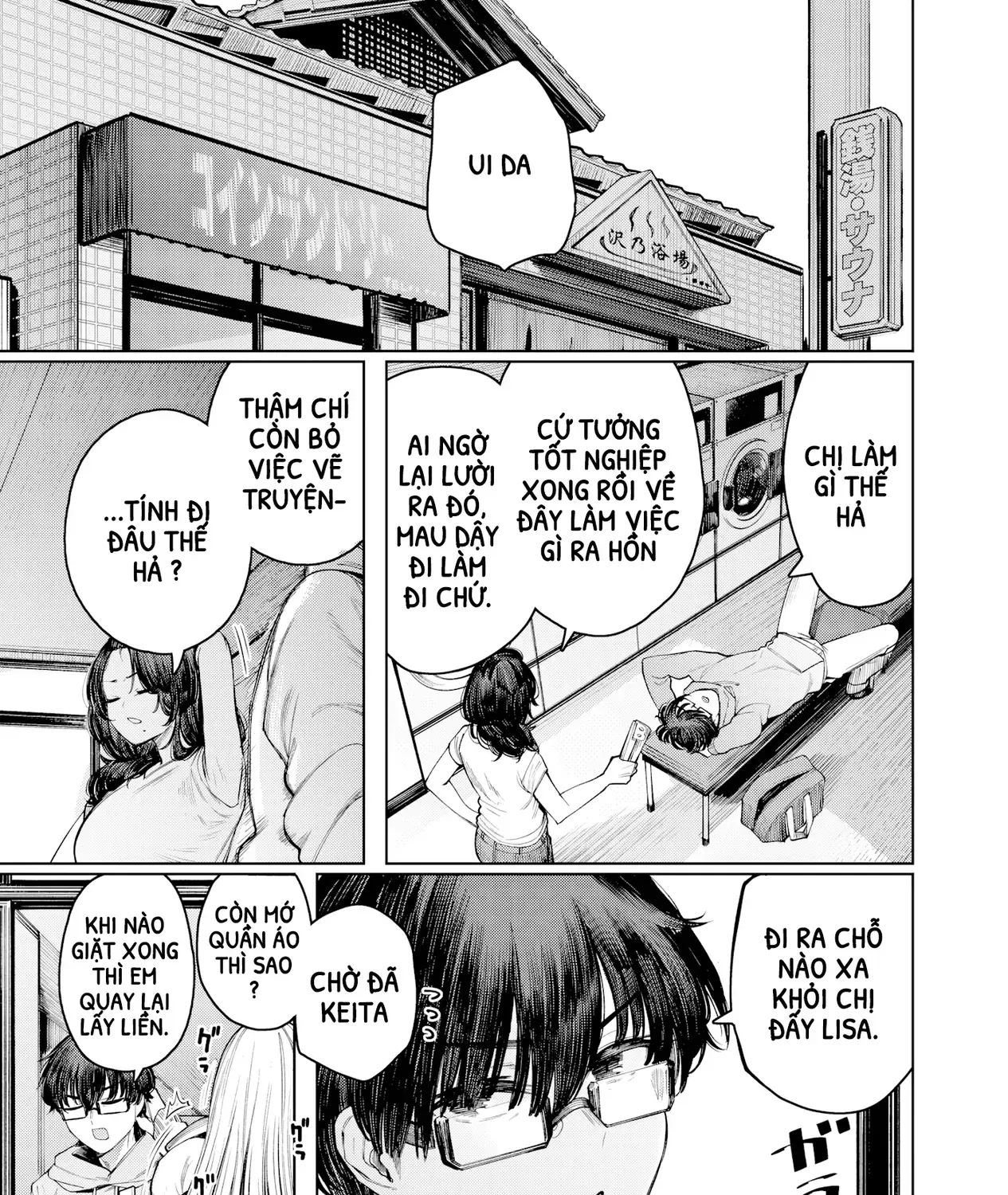 Tớ Vẫn Luôn Ngước Nhìn Cậu (Bản Nét) Chap 1 - Next Chap 2