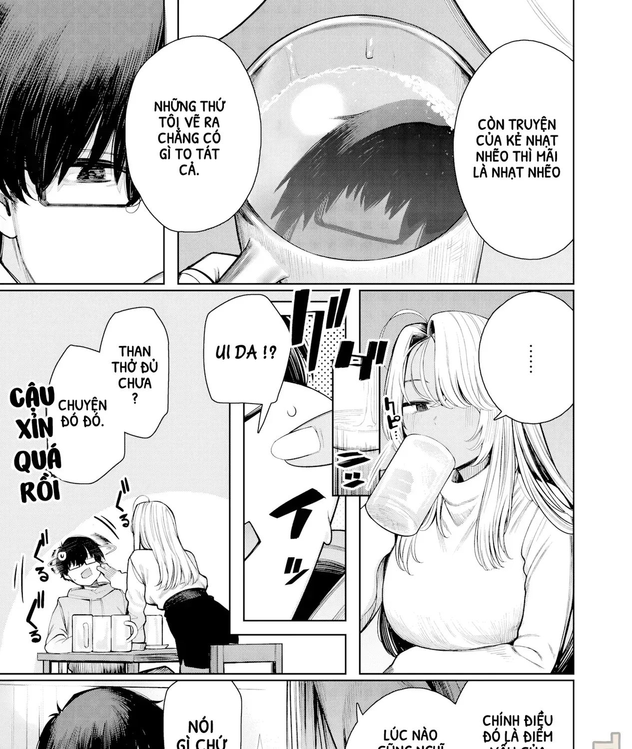 Tớ Vẫn Luôn Ngước Nhìn Cậu (Bản Nét) Chap 1 - Next Chap 2