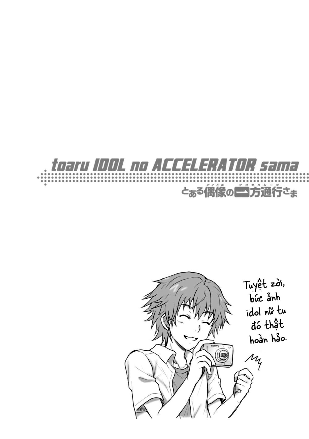 Toaru Idol No Accelerator-Sama Chap 14 - Next Chap 15