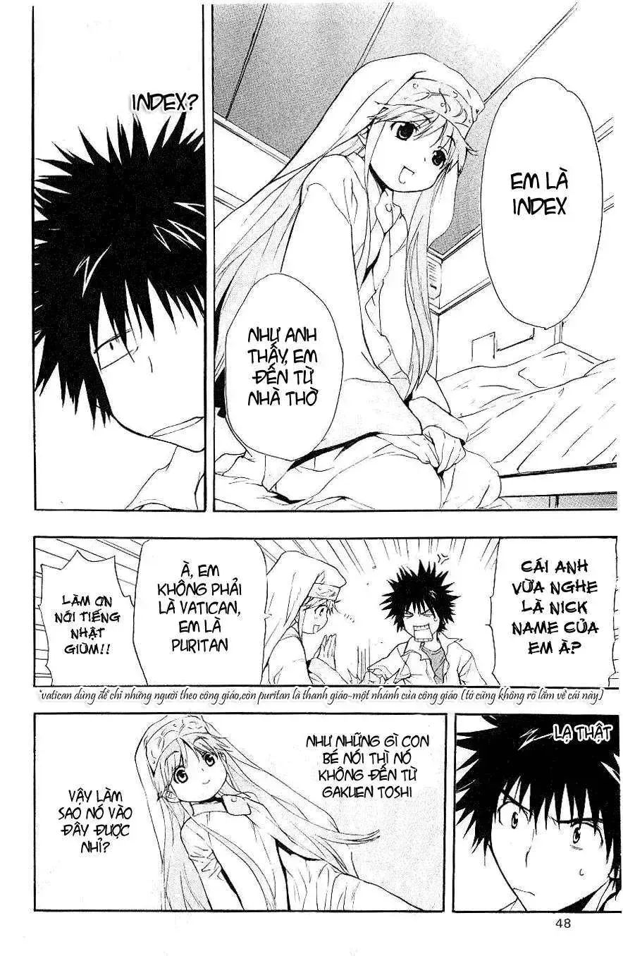 Toaru Majutsu No Index Chap 2 - Next Chap 3