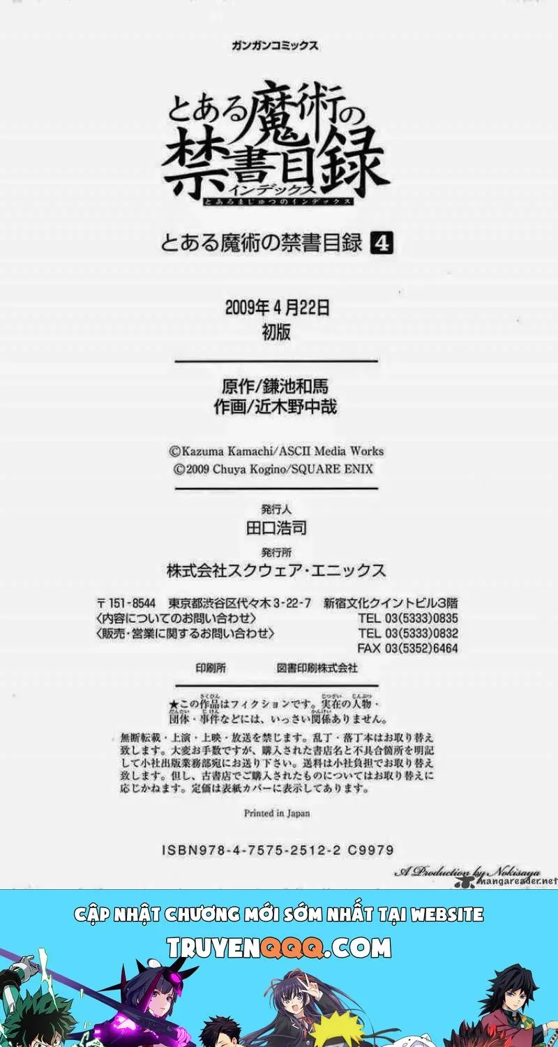 Toaru Majutsu No Index Chap 21 - Next Chap 22