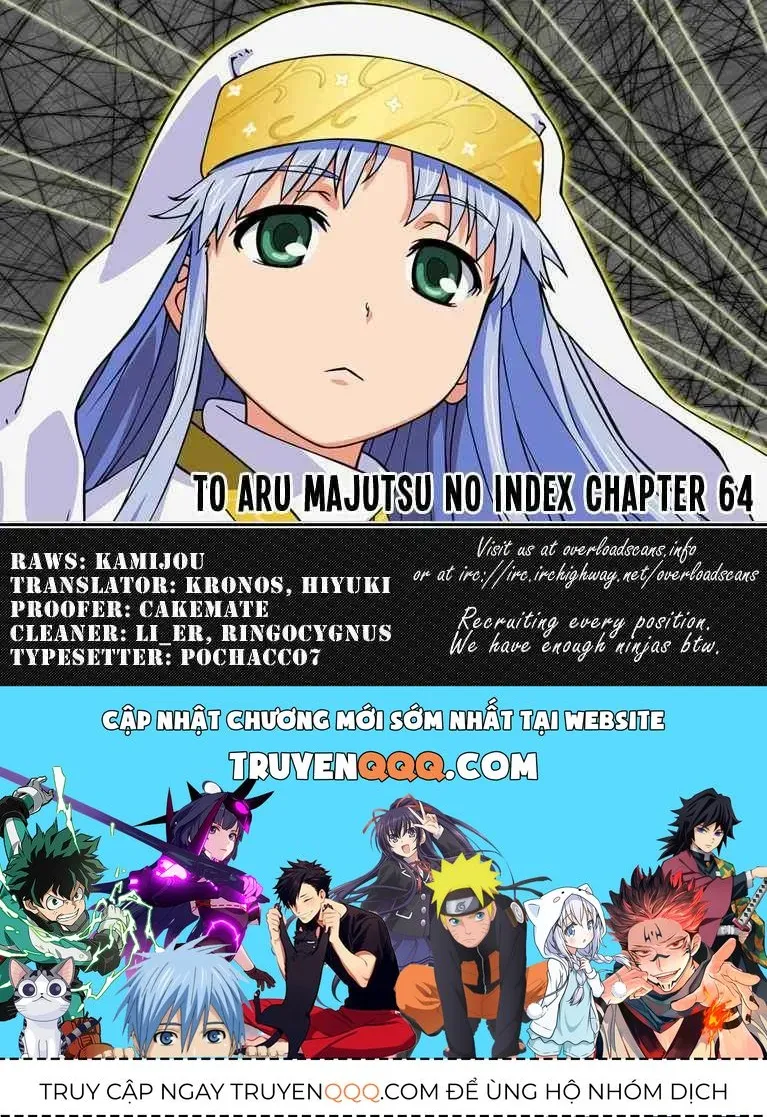Toaru Majutsu No Index Chap 64 - Next Chap 65