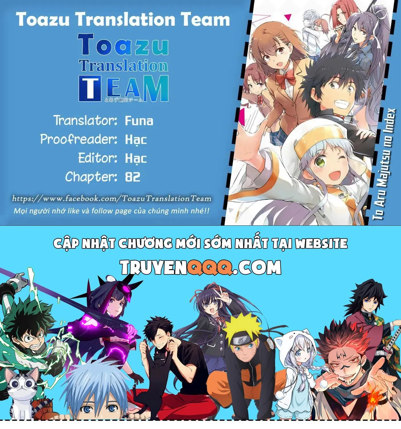 Toaru Majutsu No Index Chap 82 - Next Chap 83