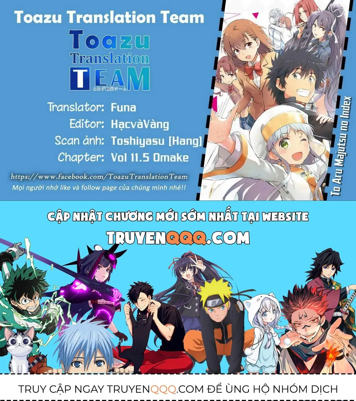 Toaru Majutsu No Index Chap 85.5 - Next Chap 86.5