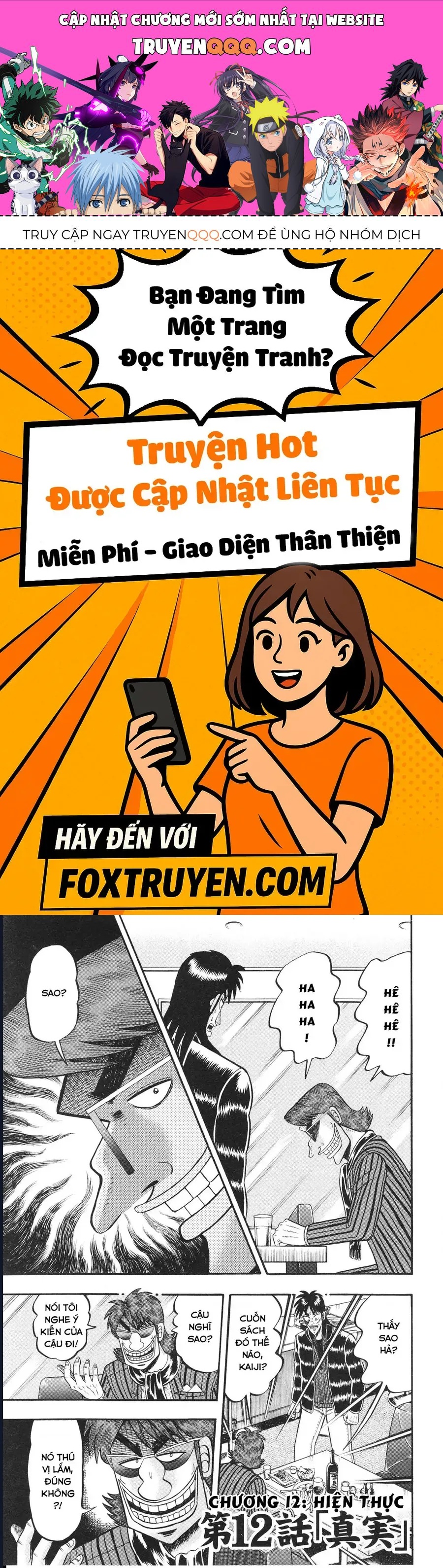 Tobaku Datenroku Kaiji: Kazuya-Hen Chap 12 - Next Chap 13