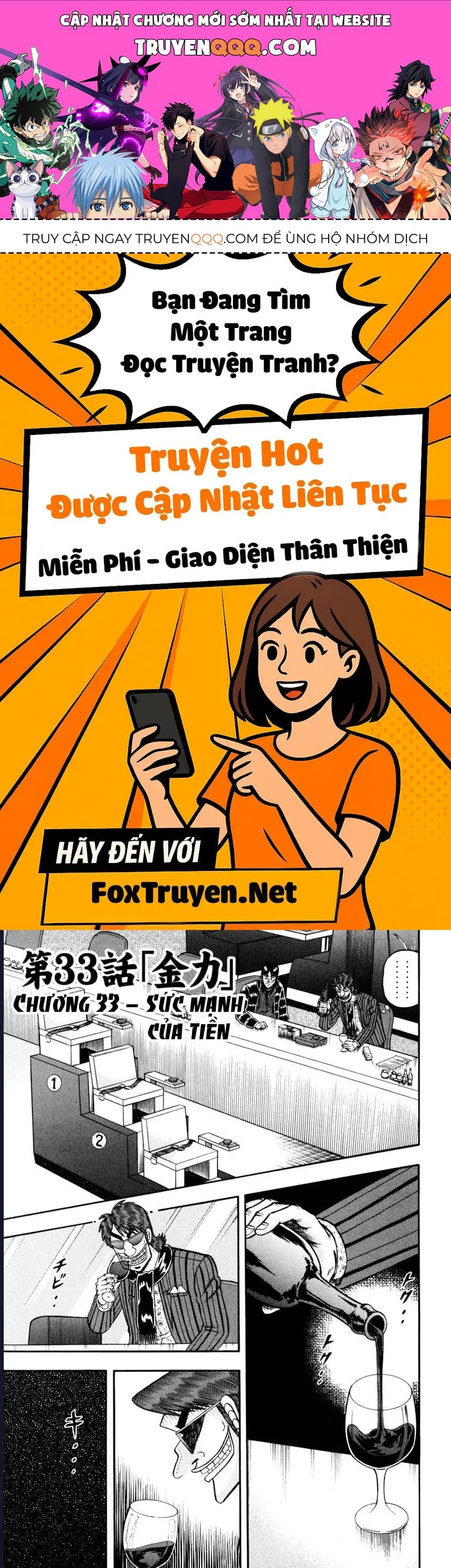 Tobaku Datenroku Kaiji: Kazuya-Hen Chap 33 - Next Chap 34