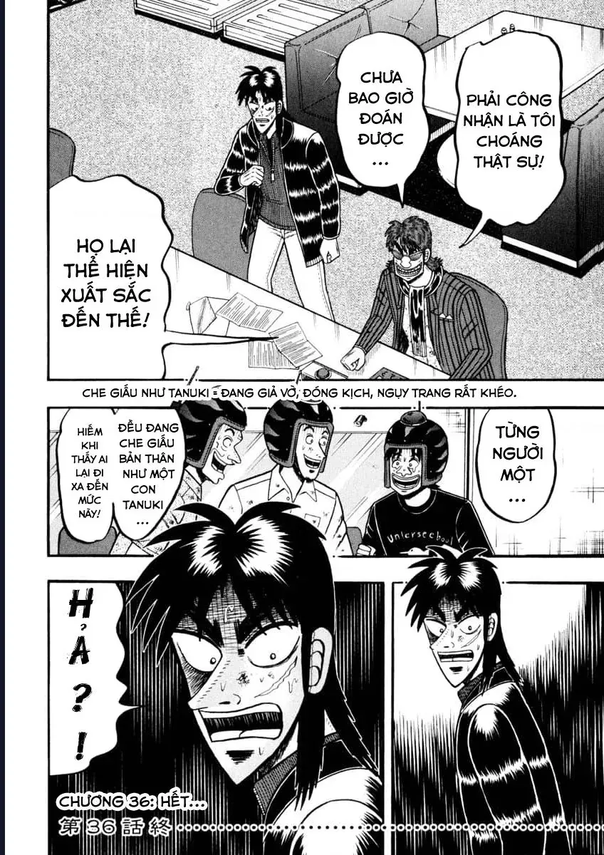 Tobaku Datenroku Kaiji: Kazuya-Hen Chap 36 - Next Chap 37