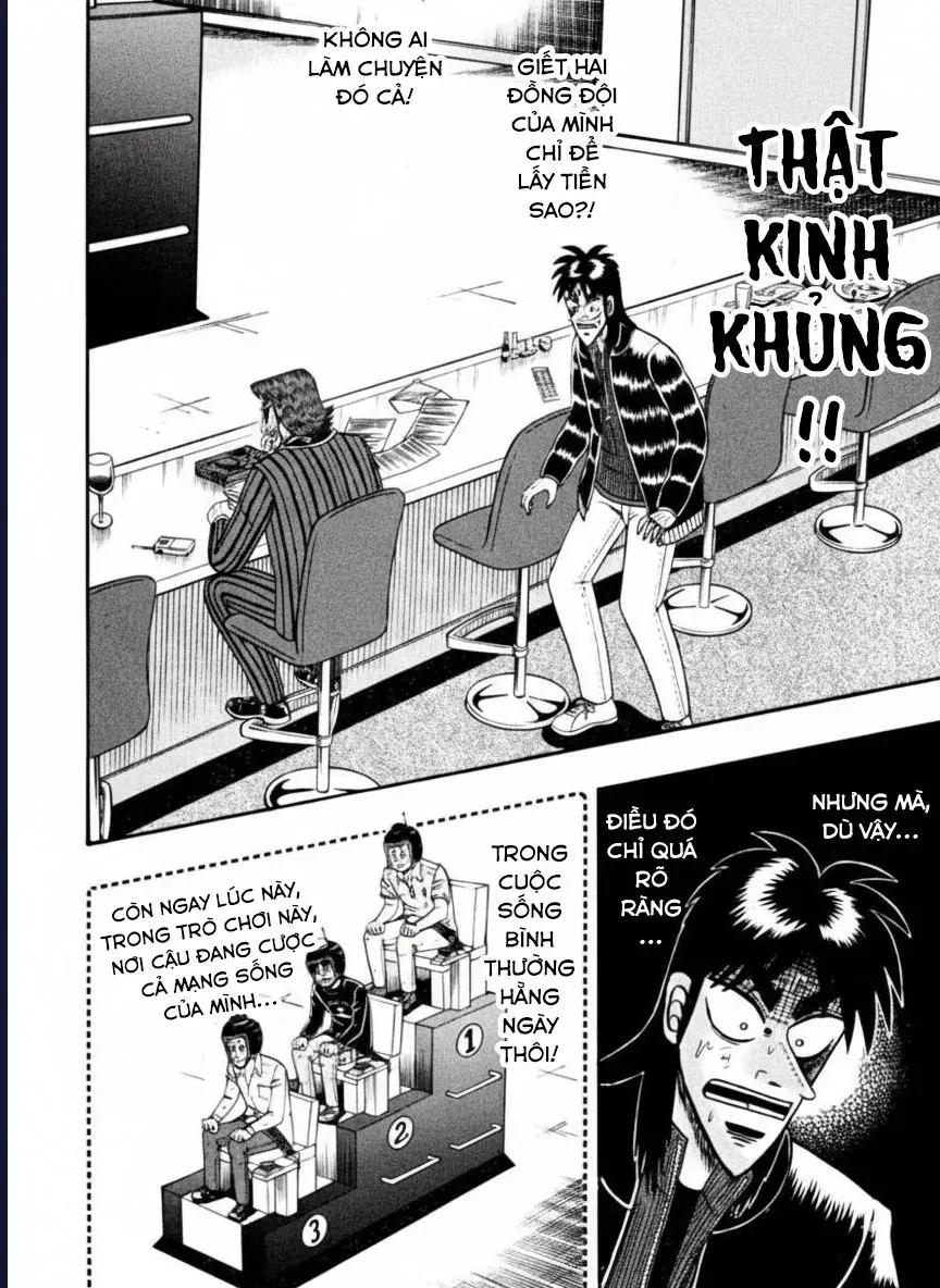 Tobaku Datenroku Kaiji: Kazuya-Hen Chap 36 - Next Chap 37