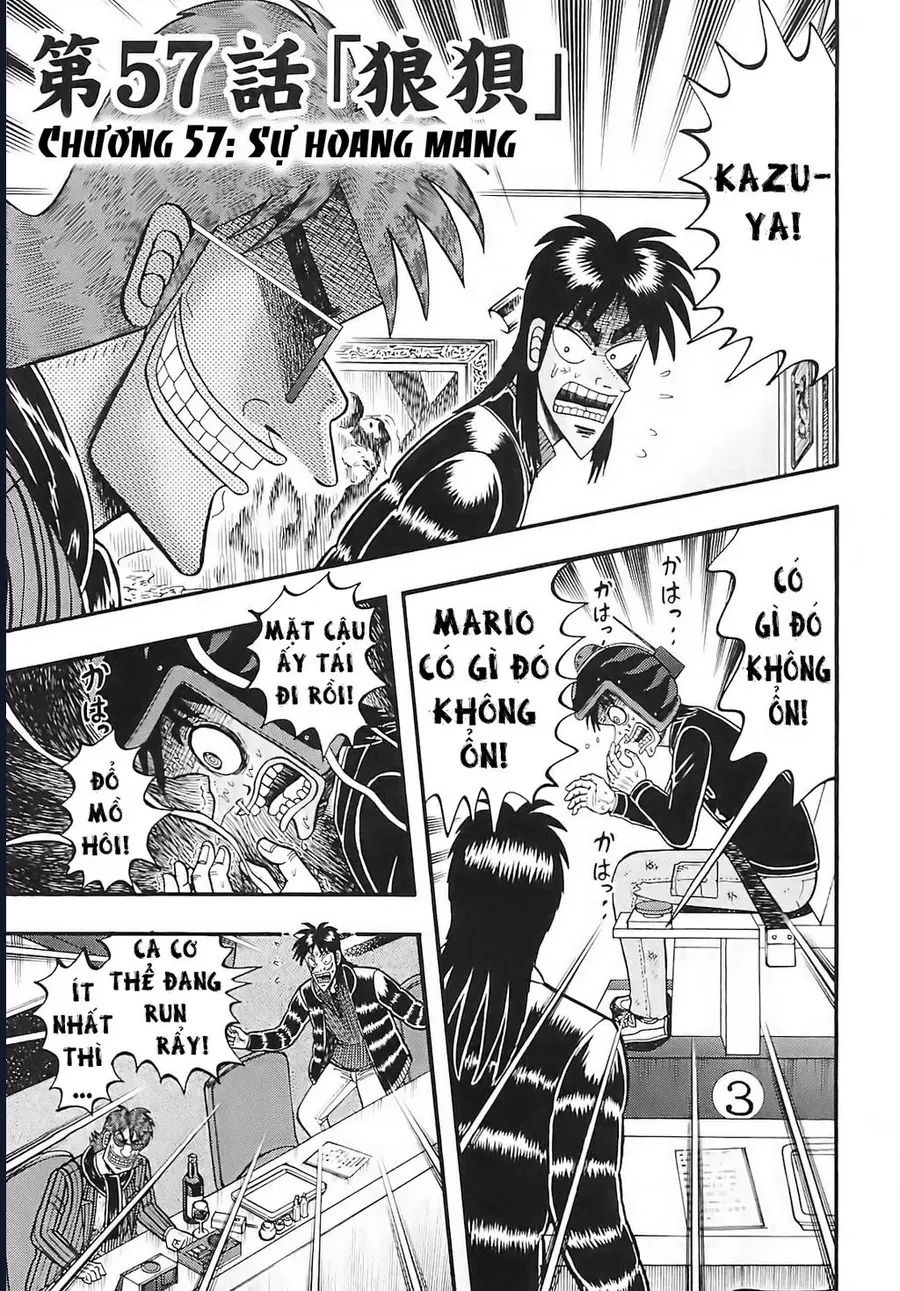 Tobaku Datenroku Kaiji: Kazuya-Hen Chap 57 - Next Chap 58