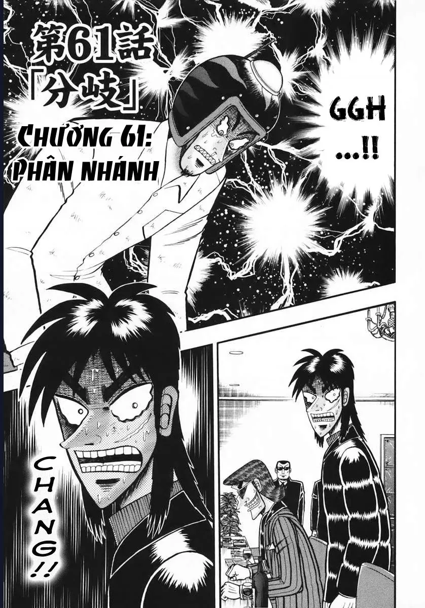Tobaku Datenroku Kaiji: Kazuya-Hen Chap 61 - Next Chap 62