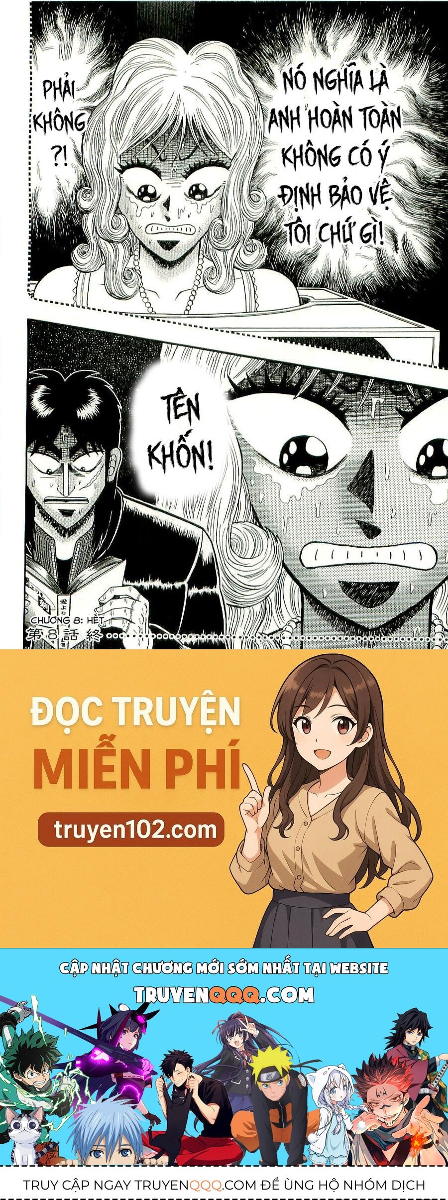 Tobaku Datenroku Kaiji: Kazuya-Hen Chap 8 - Next Chap 9