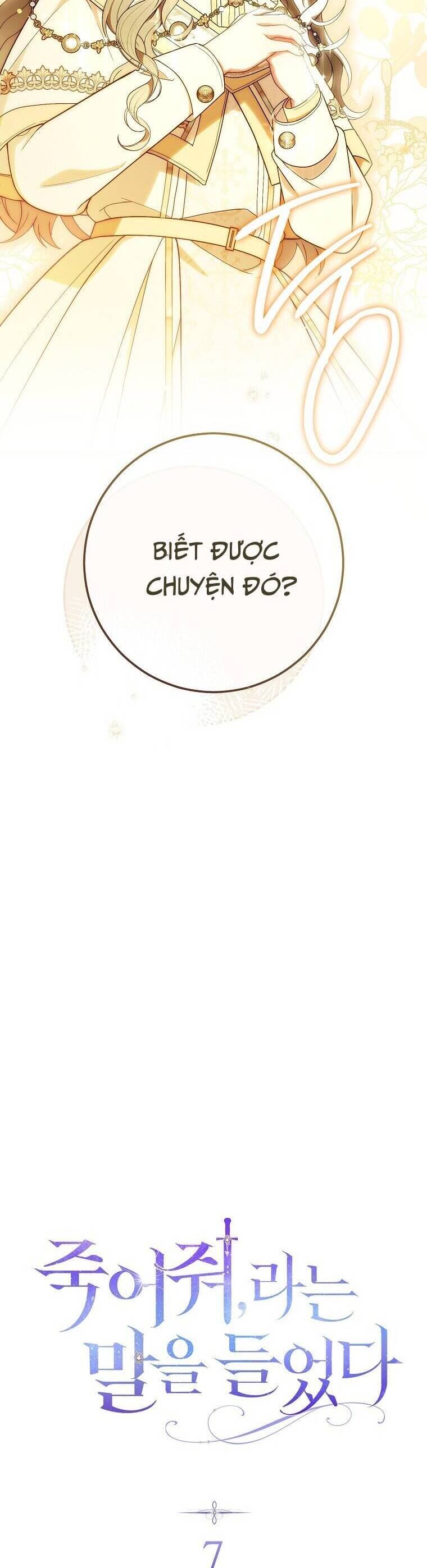 Tôi Bị Bảo Phải Chết Chap 7 - Next Chap 8