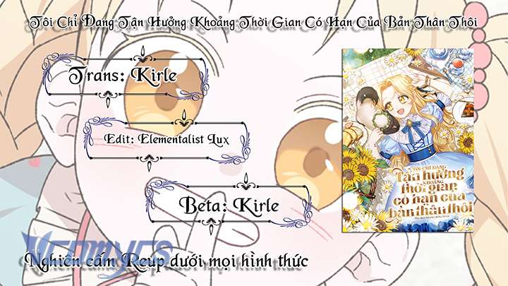 Tôi Chỉ Đang Tận Hưởng Khoảng Thời Gian Có Hạn Của Bản Thân Thôi Chap 56 - Next Chap 57