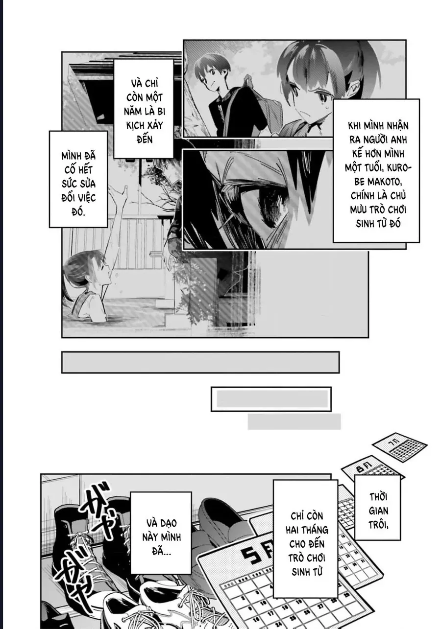 Tôi Chuyển Sinh Thành Em Gái Chủ Mưu Trò Chơi Sinh Tử, Và Thất Bại Thảm Hại Chap 10 - Next Chap 11