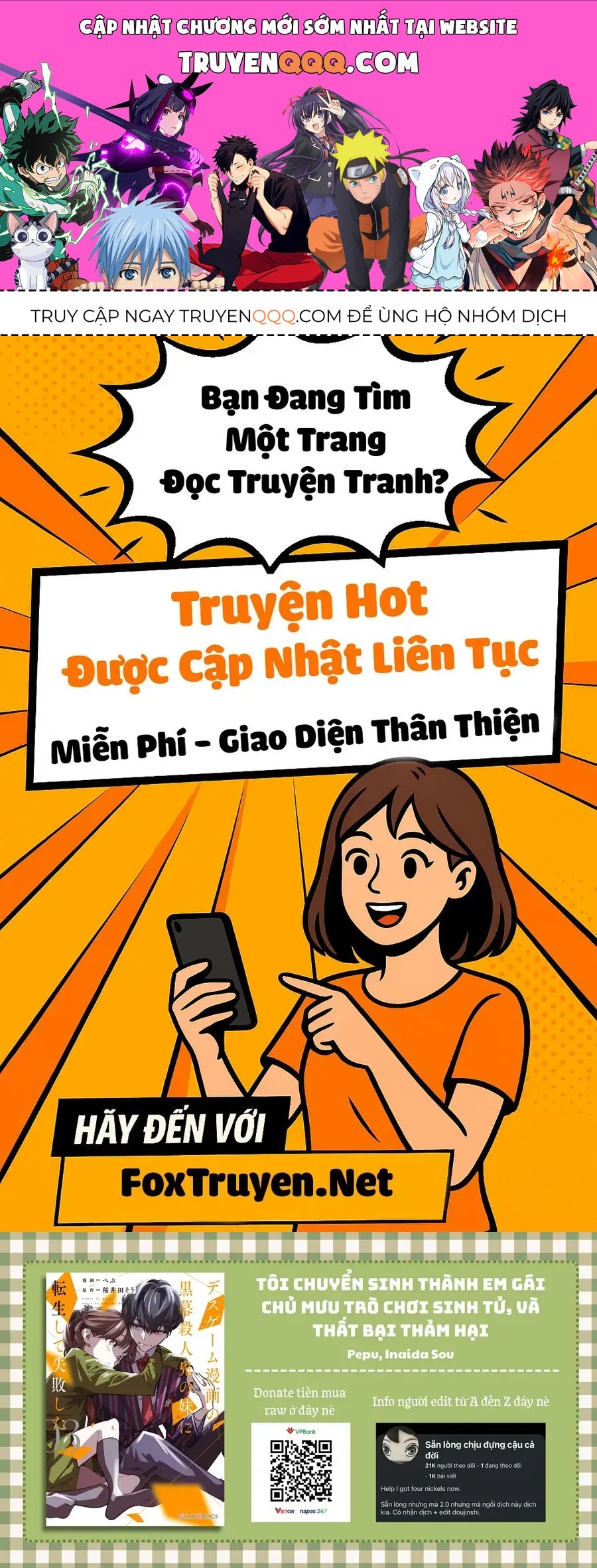 Tôi Chuyển Sinh Thành Em Gái Chủ Mưu Trò Chơi Sinh Tử, Và Thất Bại Thảm Hại Chap 11 - Next Chap 12