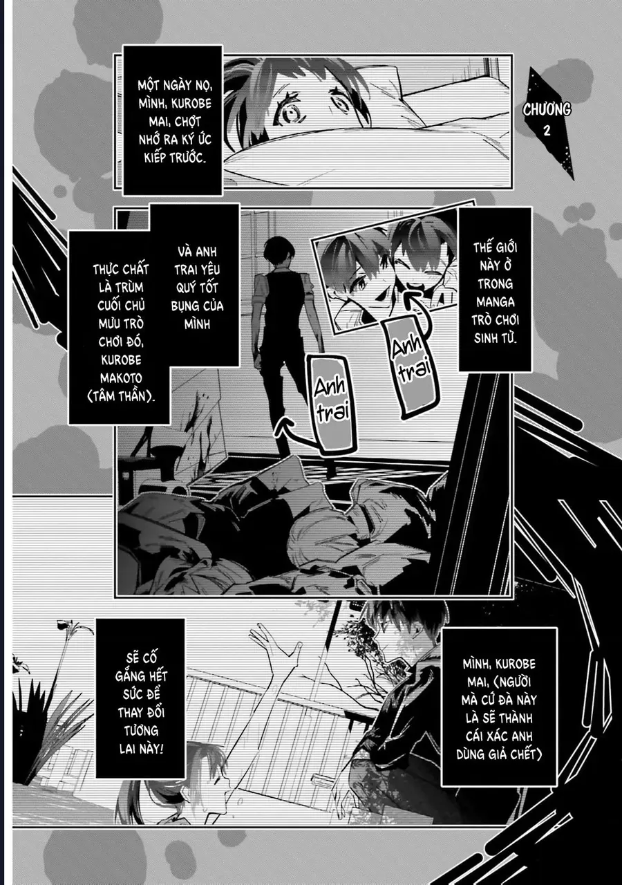 Tôi Chuyển Sinh Thành Em Gái Chủ Mưu Trò Chơi Sinh Tử, Và Thất Bại Thảm Hại Chap 2 - Next Chap 3