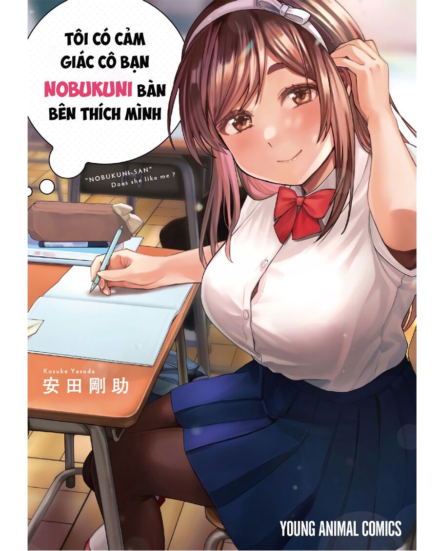 Tôi Có Cảm Giác Cô Bạn Nobukuni Bàn Bên Thích Mình Chap 1 - Next Chap 2