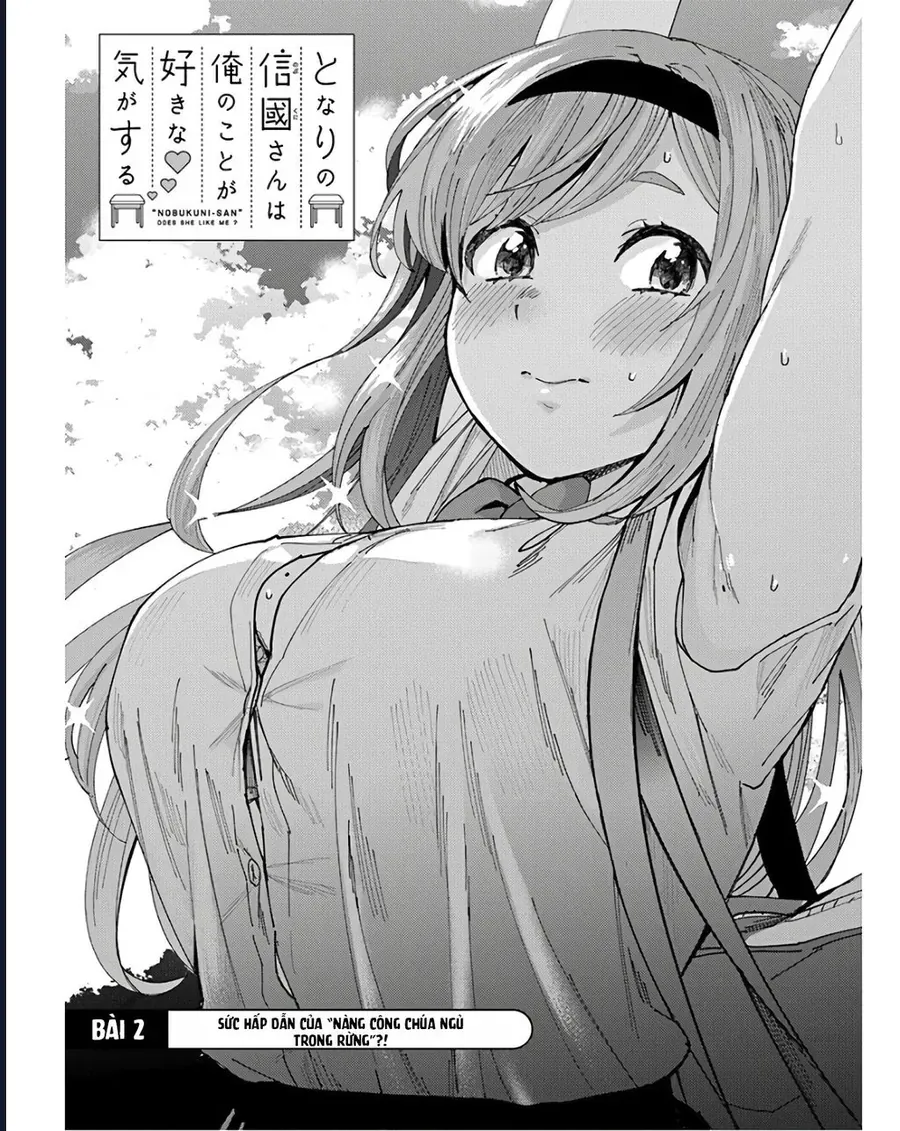 Tôi Có Cảm Giác Cô Bạn Nobukuni Bàn Bên Thích Mình Chap 2 - Next Chap 3