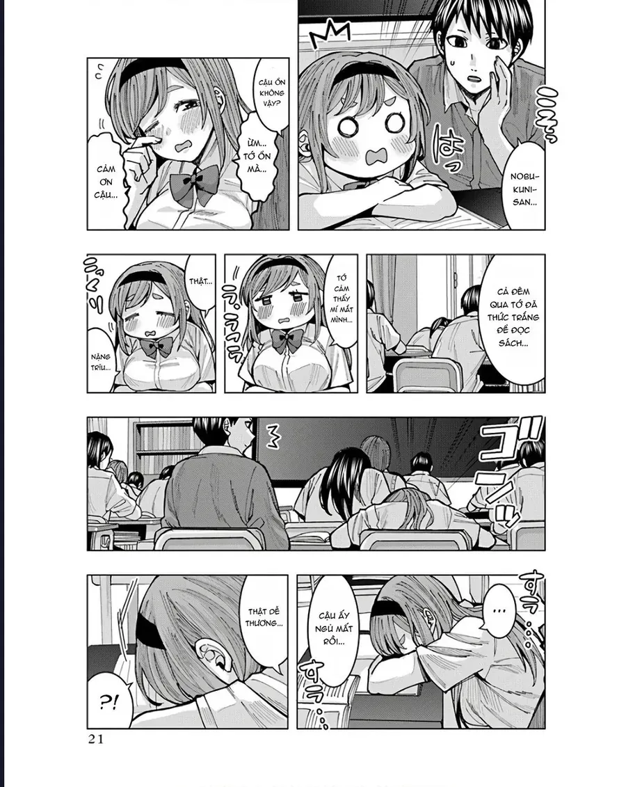 Tôi Có Cảm Giác Cô Bạn Nobukuni Bàn Bên Thích Mình Chap 2 - Next Chap 3