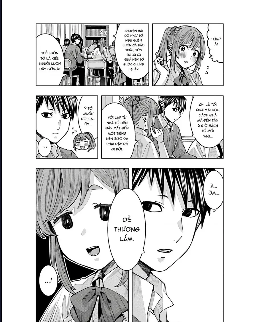 Tôi Có Cảm Giác Cô Bạn Nobukuni Bàn Bên Thích Mình Chap 3 - Next Chap 4