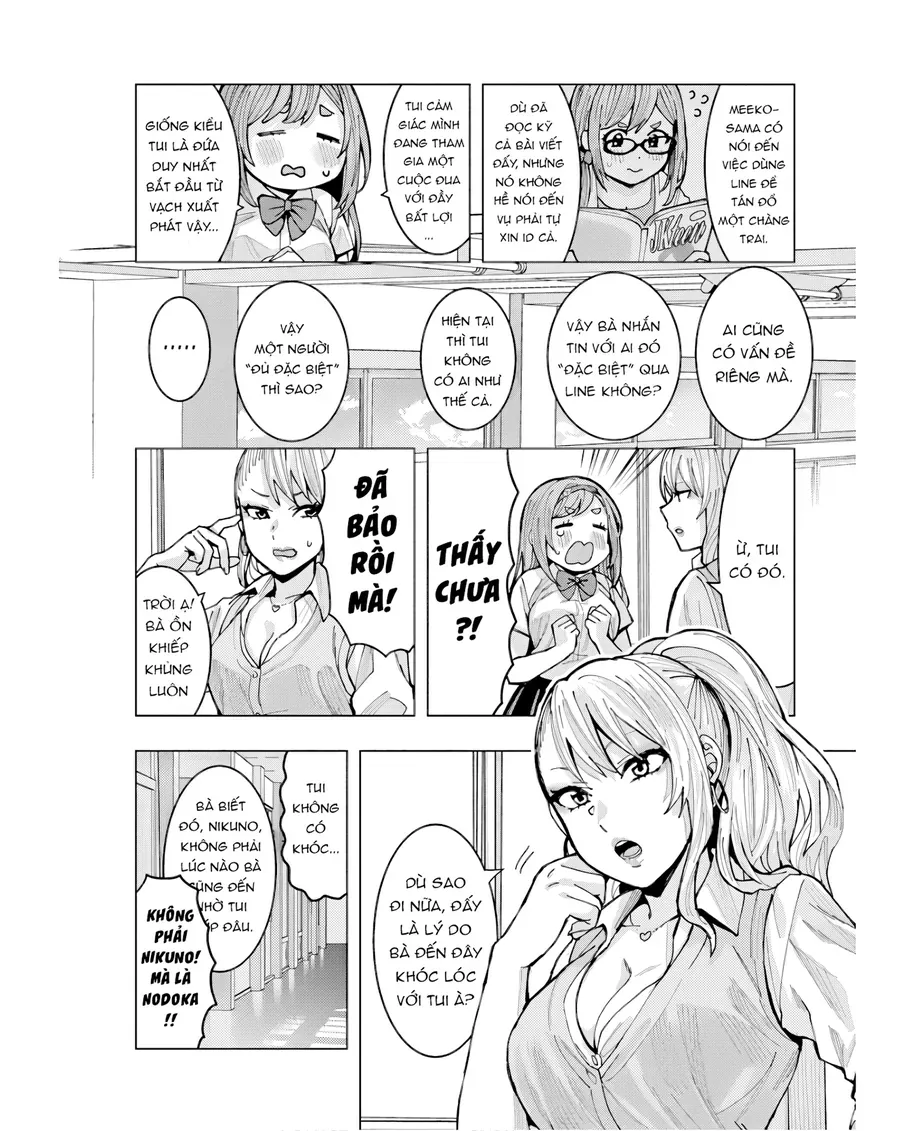 Tôi Có Cảm Giác Cô Bạn Nobukuni Bàn Bên Thích Mình Chap 5 - Next Chap 6