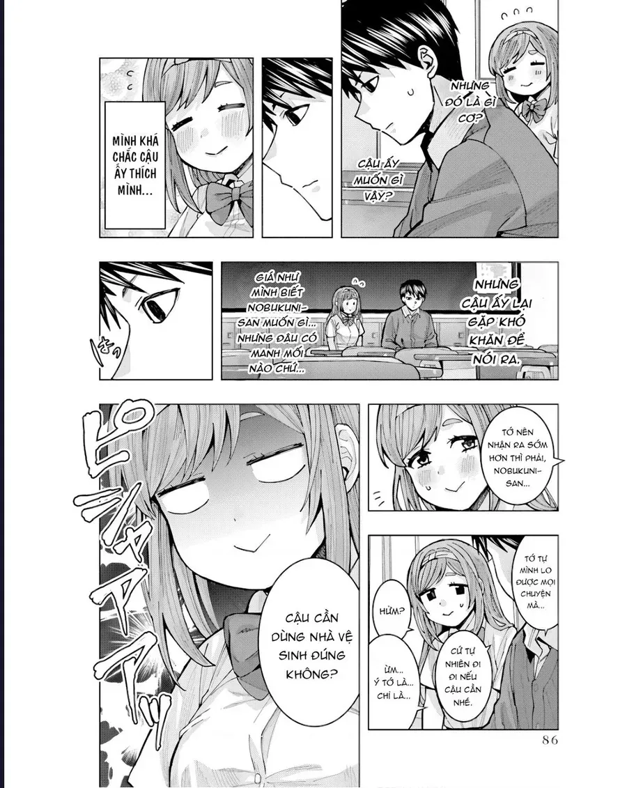 Tôi Có Cảm Giác Cô Bạn Nobukuni Bàn Bên Thích Mình Chap 6 - Next Chap 7